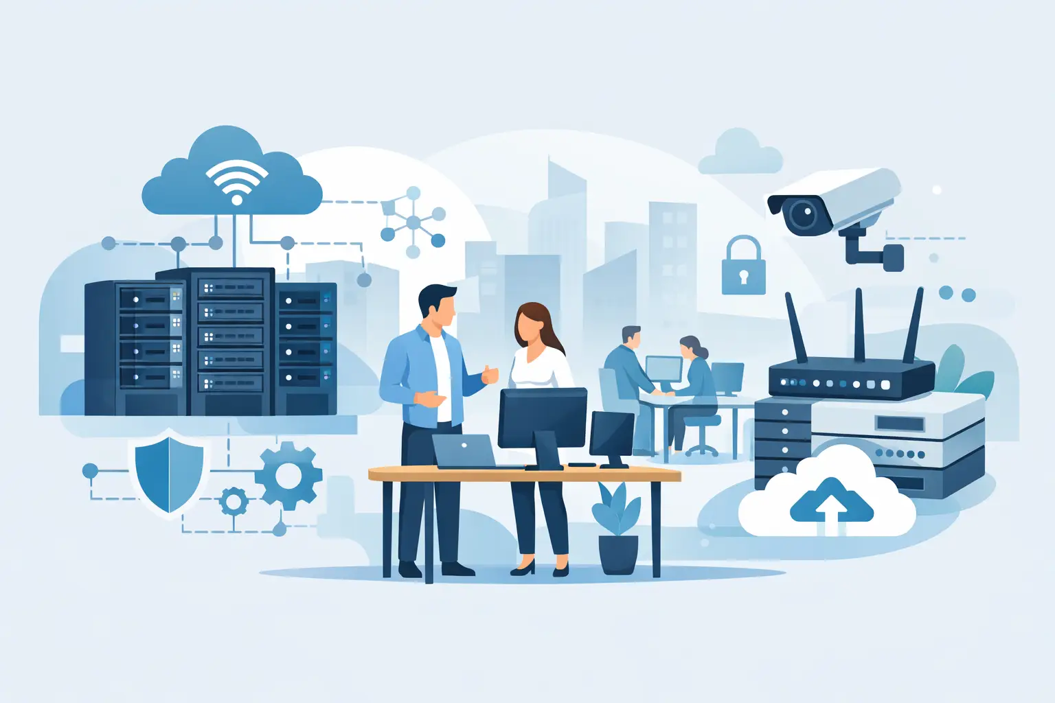 Guía de infraestructura TI para oficinas