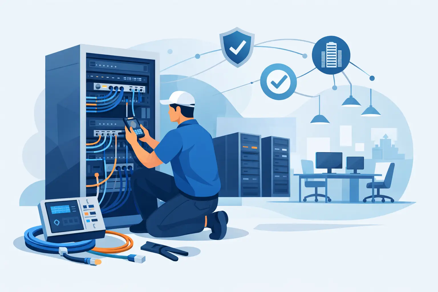 Mejores prácticas de cableado corporativo certificado