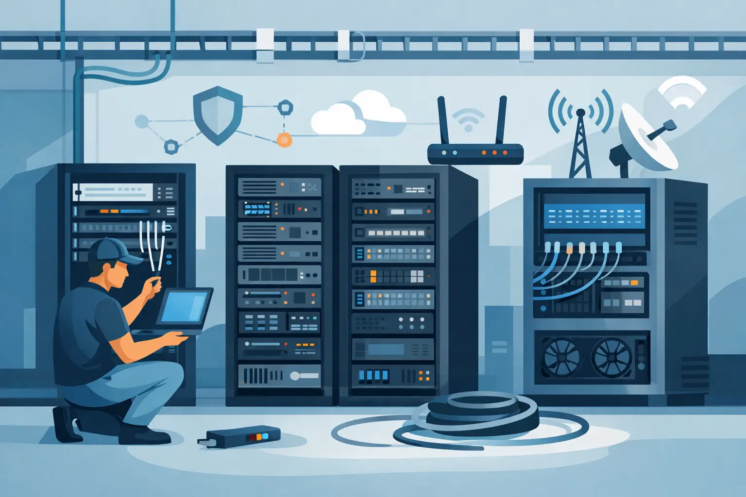 Mejores prácticas para cuartos de telecomunicaciones