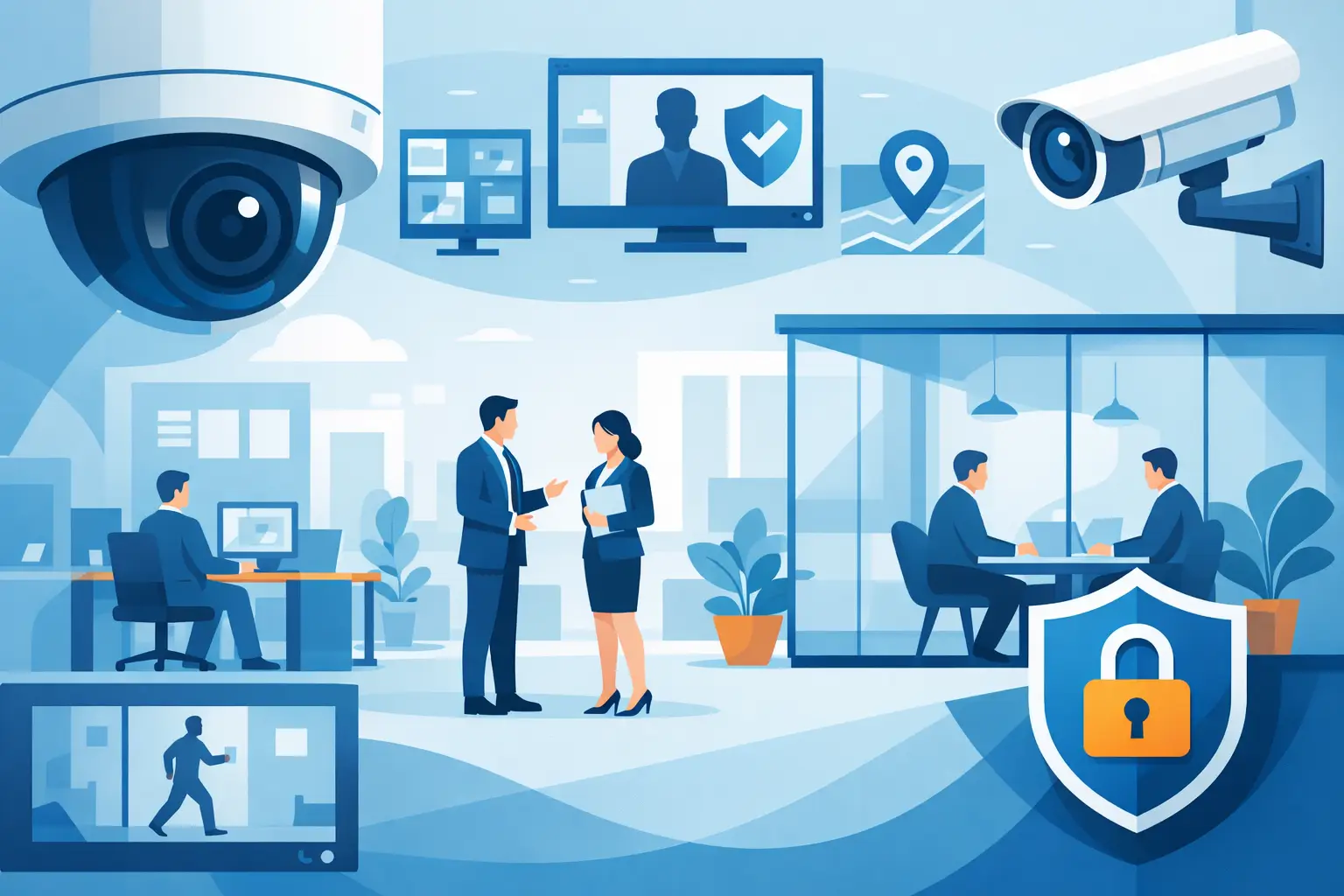 Guía de CCTV para oficinas corporativas seguras